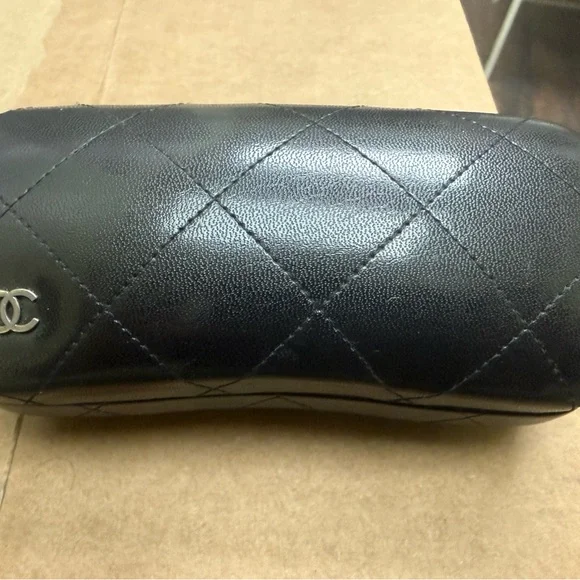 Chanel Women’s Dark Gray Frame Round Sunglasses - Picture 14 of 15